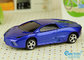 Small Classic Blue Lamborghini Brand Car Shaped Power Bank For Cell Phones / MP3 supplier