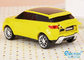 Cell Phone Yellow Land Rover Car Shaped Power Bank USB 18650 4400mAh supplier