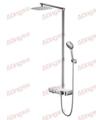 China thermostatic shower sets square #304 SS Luxury Rainfall Shower faucets with hand shower water outlet  AT-H003 supplier