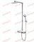 thermostatic shower sets square #304 SS Luxury Rainfall Shower faucets with hand shower water outlet  AT-H003 supplier
