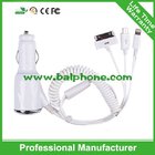 car charger with retractable cable for Andriod/V8/apple