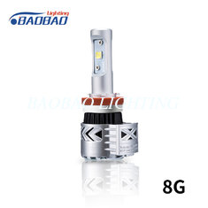China 8G 50w 6000Lumen CREE-XHP50 Car led headlight supplier