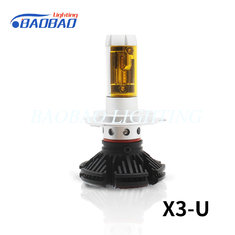 China X3 50W 6000Lumen  ZES chips car led headlight supplier
