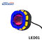 LED01 Double angel eye without fan motorcycle led headlight projector lens supplier