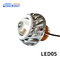 LED05 Double angel eye without fan motorcycle led headlight projector lens supplier