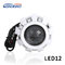 LED12 Double angel eye without fan motorcycle led headlight projector lens supplier