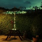 17m 100LED outdoor warm white solar powered christmas lights