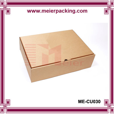 China Simple corrugated printed paper packaging box for shoe/clothing/hat ME-CU030 supplier