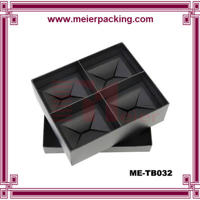 China High quality fancy mug paper box/4 Set Coffee Mug Gift Box/Ceramic Mug Paper Box with Papercard Insert  ME-TB032 supplier