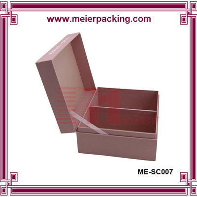 China Cardboard paper gift box with hinge lid/Clamshell paper box/Underwear packaging paper box ME-SC007 supplier