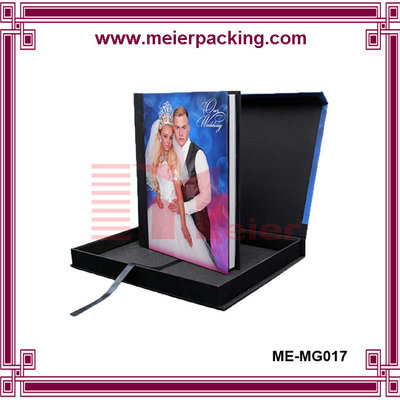 China Custom Handmade Album Photo Paper Box/Wedding Favor Printed Rectangle Photo Album Gift Box  ME-MG017 supplier