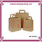 Kraft paper bags with wide flat handle/Custom kraft paper bags for tea, red date, dry flower supplier