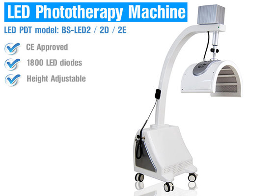 China LED phototherapy lamp with two heads Dual panel LED PDT therapy light supplier