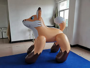 Beile Inflatable Customized Cartoon Animals Model Funny Puppy Dog Wolf Dog