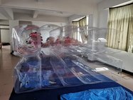 beile custom quality PVC inflatable transparent mattress bbl mattress
