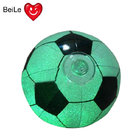 Promotion 18 inches PVC inflatable glow football with 0.22mm PVC(EN71) material