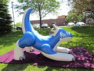 Huge blue aaron inflatable dragon