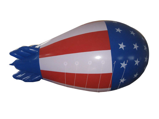 4.5mL pvc inflatable blimp