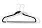 High Quallity Simple Black Velvet Hangers Wholesale supplier