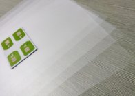 Fire Resistance Recycled Card 0.10mm PETG Plastic Sheet PETG Coated Overlay Film