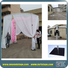 Portable Wedding Stage Backdrop Pipe Stands Aluminum Silver Curtain Stands for Sale with Adjustable Uprights