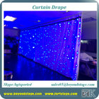 Good quality white color starlit LED curtain drapes pipe and drapes light weight easy to transport