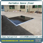 4x4ft dance floor movable durable with screw holes easy to set up dance floor system for trade show/exhibition/events