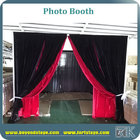 RK 6x6ft portable pipe and drape photo booth foldable photo booth hot sale for wedding and photography with high quality