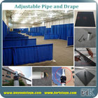 pipe and drape trade show booth for exhibit events backdrop