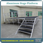 Aluminum stage platform with used heavy duty stage for sale on wedding or event