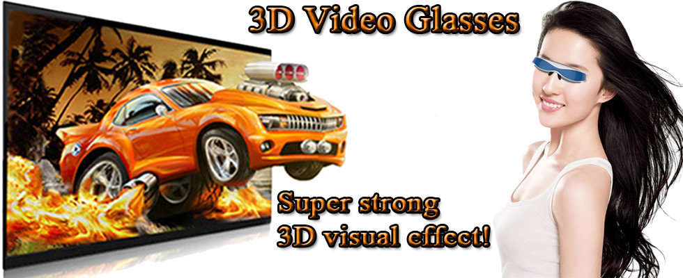China best G100 3D Video Glasses on sales