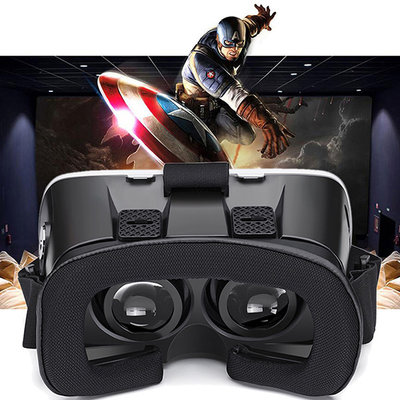 China Plastic VR Box 3D VR Glasses Virtual Reality Headset for Smartphone supplier