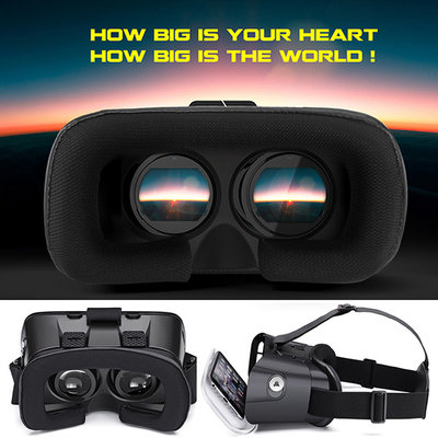 China High Quality 3D VR Glasses Virtual Reality Headset Plastic Google Cardboard supplier