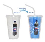Reusable Personalized Wholesale 22oz Double Wall BPA Free Plastic Juice Cup