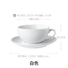 hot sell gold design new bone china ceramic porcelain coffee cup&saucer set