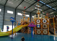 Holiday Resorts Aqua Park Equipment Water Park Slide Safety And Easy Installation