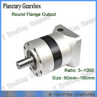 90mm planetary gear reducers with 80:1 gear ratio for transmission machines