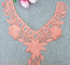 100%Polyester Water Soluble Embroidery  Pajams Collar Lace  Necklace Decoration supplier