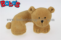3D Neck Rest Pillow Baby Kids Car Seat Plush Soft Toy Travel Bear