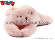Soft Plush Pink Color Rabbit Stuffed Animal Toy Long Bunny Body Pillow