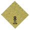 Red square 105*105 mm  Foil beer neck label  Professional manufacturer Aluminium foil beer Bottle Neck Labels