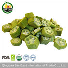 Chinese Qualified Supplier Freeze Dried Okra Cross Cut