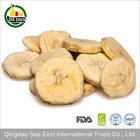 EU standard Sugar Free Freeze Dried Banana Crisp Chinese instant fruit