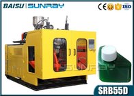 Small PVC Cosmetic Bottle Extrusion Blow Molding Machine SRB55D-1C 428BPH Capacity