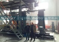 Plastic Road Barrier Extrusion Blow Molding Machine 1400 X 1750mm Platen Size SRB120Z