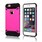 PU leather cases for iphone,for iphone 6 plus,two-in-one matte PU printing+TPU,anti-shock,factory