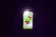 night light tpu case for iphone 6,animal design,transparent TPU material,anti-dust,fashion design