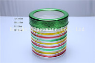 Custom beautiful design glass candy jar for wholesale