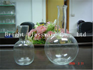 Machine blown design glass vase wholesale