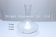 machine blown glass wine decanter with ice cooler for wholesale